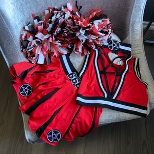 Cheerleader costume